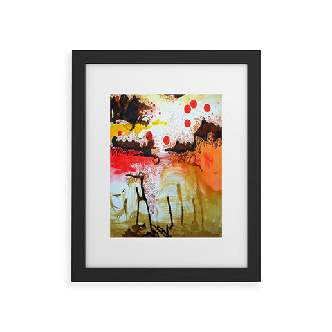 Deb Haugen Cave Ink Framed Art Print