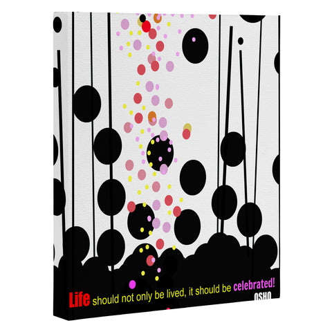 Deb Haugen Celebrate Osho Art Canvas