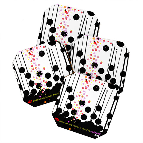 Deb Haugen Celebrate Osho Coaster Set