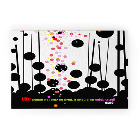 Deb Haugen Celebrate Osho Welcome Mat