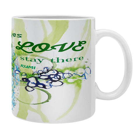 Deb Haugen Close Your Eyes Coffee Mug