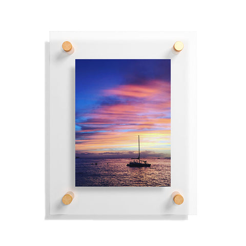 Deb Haugen Come Sail Away Floating Acrylic Print