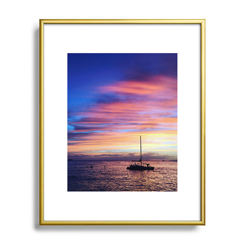 Deb Haugen Come Sail Away Metal Framed Art Print