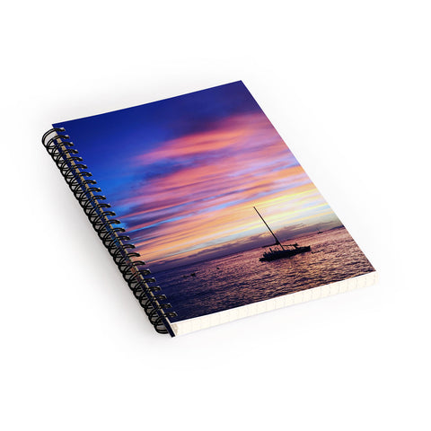 Deb Haugen Come Sail Away Spiral Notebook