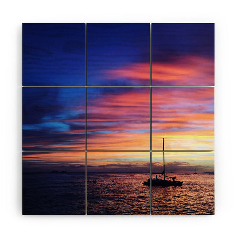 Deb Haugen Come Sail Away Wood Wall Mural