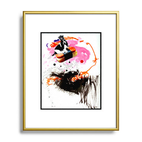 Deb Haugen Flying Musubi Metal Framed Art Print