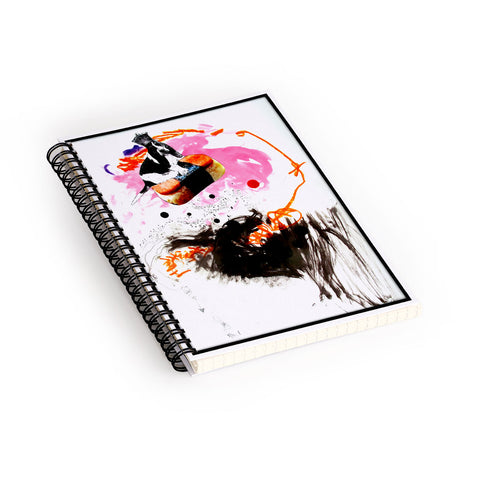 Deb Haugen Flying Musubi Spiral Notebook
