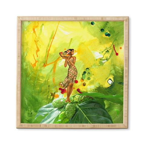 Deb Haugen Fruit Lady Framed Wall Art