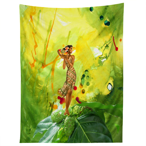 Deb Haugen Fruit Lady Tapestry