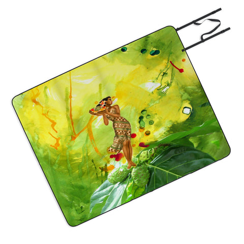 Deb Haugen Fruit Lady Picnic Blanket