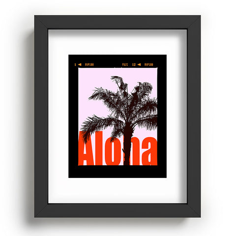 Deb Haugen Fuji Aloha Palm Recessed Framing Rectangle
