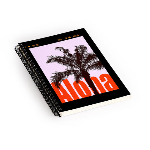 Deb Haugen Fuji Aloha Palm Spiral Notebook