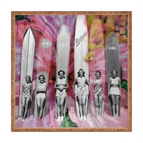 Deb Haugen Girl Vibe Square Tray