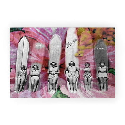 Deb Haugen Girl Vibe Welcome Mat