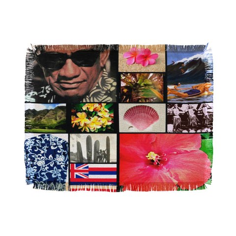 Deb Haugen Hawaii Two Throw Blanket