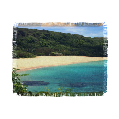 Deb Haugen Hawaiian Dreams Throw Blanket