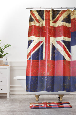 Deb Haugen Hawaiiana Shower Curtain And Mat