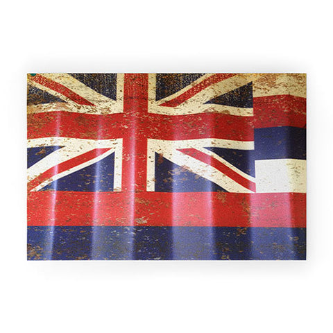 Deb Haugen Hawaiiana Welcome Mat