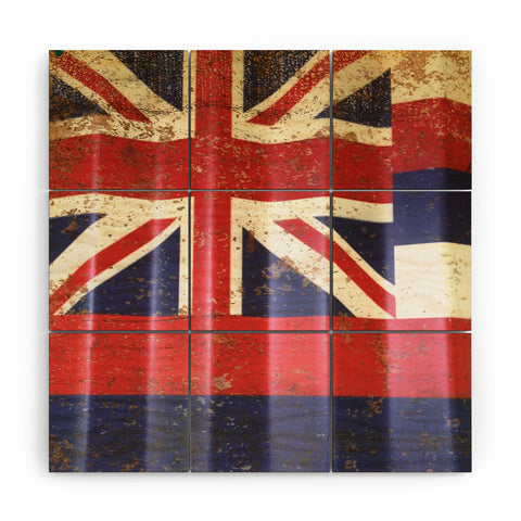 Deb Haugen Hawaiiana Wood Wall Mural