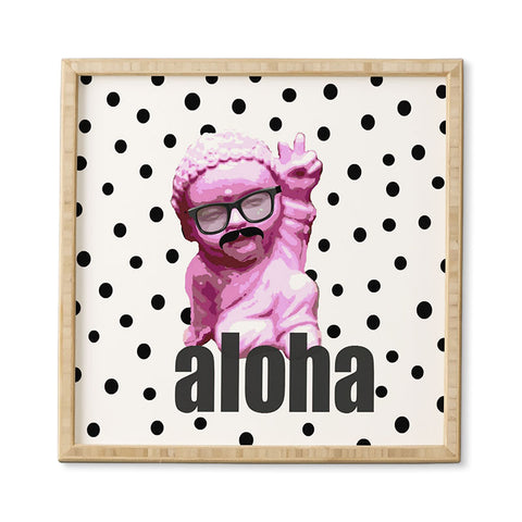 Deb Haugen Hey Aloha Framed Wall Art