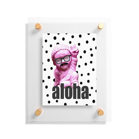 Deb Haugen Hey Aloha Floating Acrylic Print