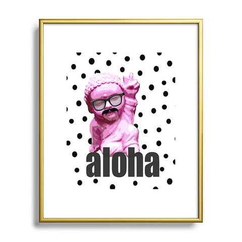 Deb Haugen Hey Aloha Metal Framed Art Print