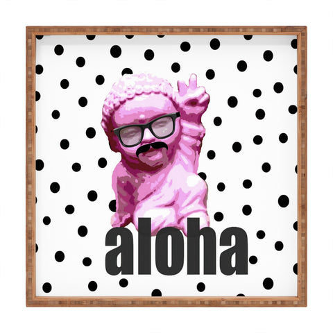 Deb Haugen Hey Aloha Square Tray