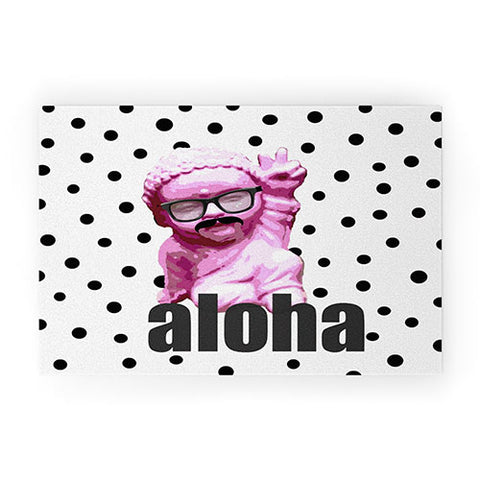 Deb Haugen Hey Aloha Welcome Mat