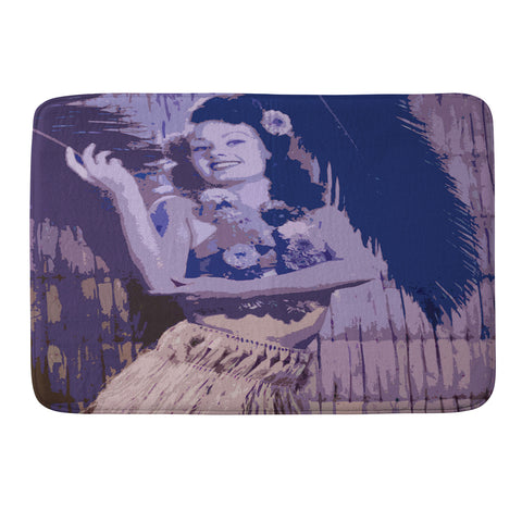 Deb Haugen Hula Honey Memory Foam Bath Mat