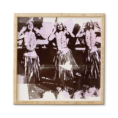 Deb Haugen Hula Puzzle Framed Wall Art