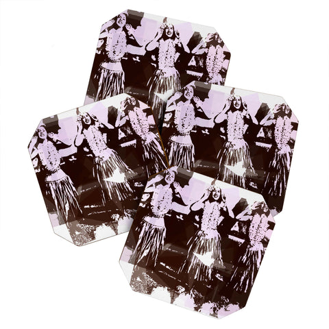 Deb Haugen Hula Puzzle Coaster Set