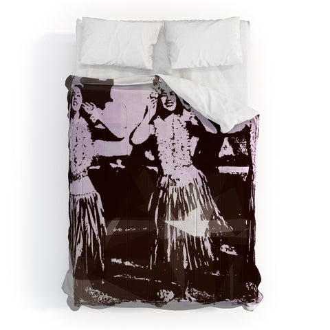 Deb Haugen Hula Puzzle Comforter