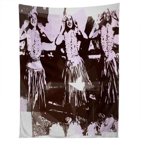 Deb Haugen Hula Puzzle Tapestry