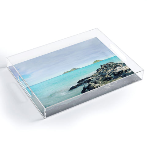 Deb Haugen island dream Acrylic Tray