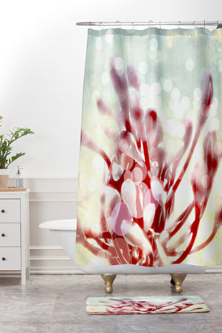 Deb Haugen Kailua Morning Shower Curtain And Mat