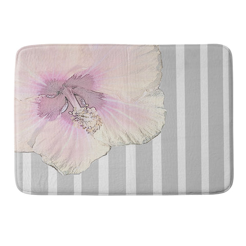 Deb Haugen kaneohe hibiscus Memory Foam Bath Mat