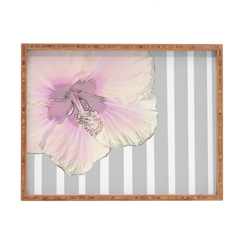 Deb Haugen kaneohe hibiscus Rectangular Tray