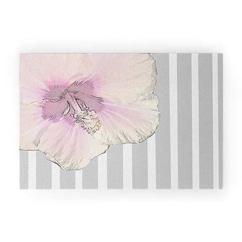 Deb Haugen kaneohe hibiscus Welcome Mat