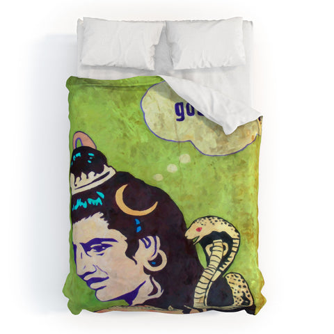Deb Haugen Karma Duvet Cover