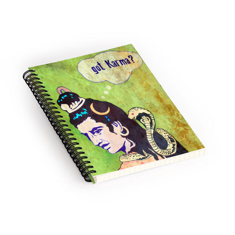Deb Haugen Karma Spiral Notebook