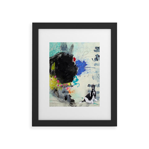 Deb Haugen King Woof Framed Art Print