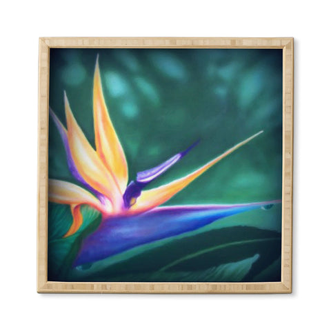 Deb Haugen Lanikai Lady Framed Wall Art