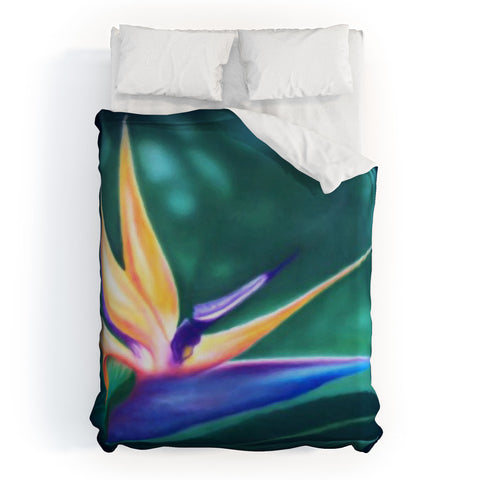 Deb Haugen Lanikai Lady Duvet Cover