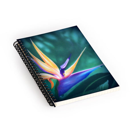 Deb Haugen Lanikai Lady Spiral Notebook