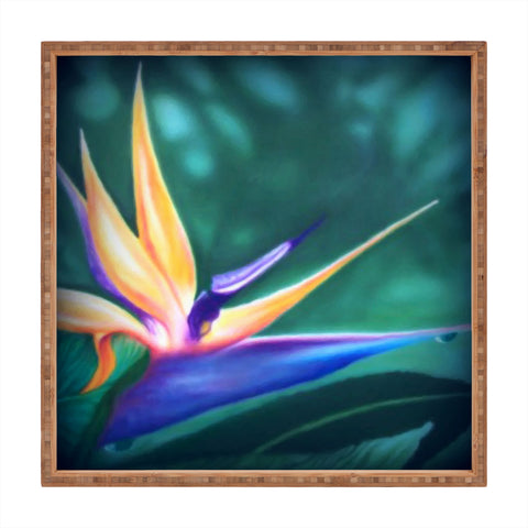 Deb Haugen Lanikai Lady Square Tray