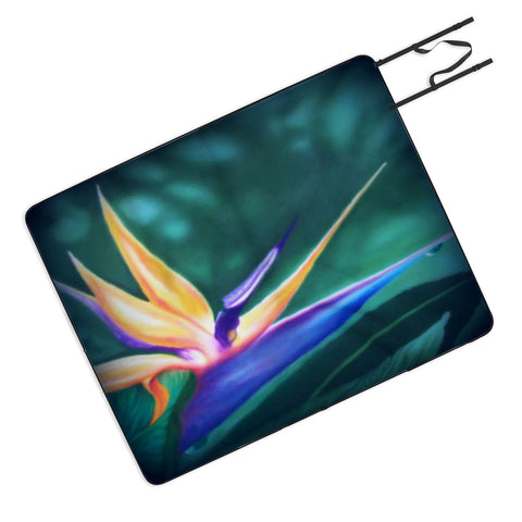 Deb Haugen Lanikai Lady Picnic Blanket