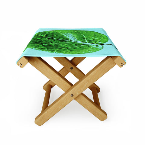 Deb Haugen Leaf Green Folding Stool