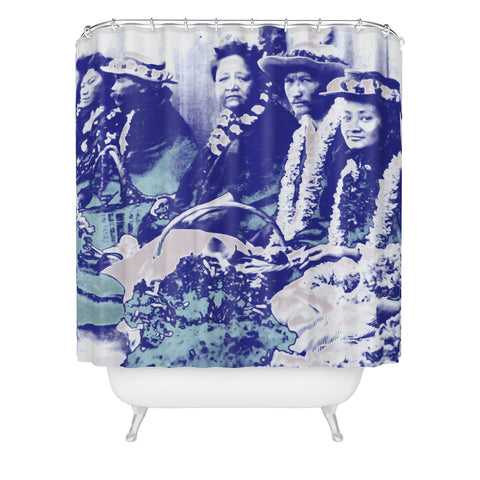 Deb Haugen Lei Makers Shower Curtain