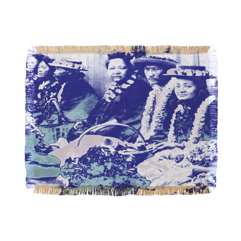 Deb Haugen Lei Makers Throw Blanket