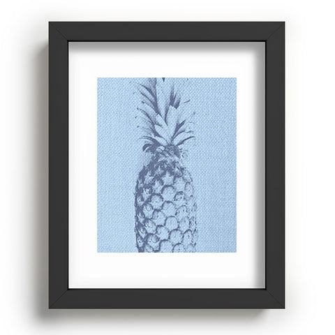 Deb Haugen Linen Pineapple Recessed Framing Rectangle